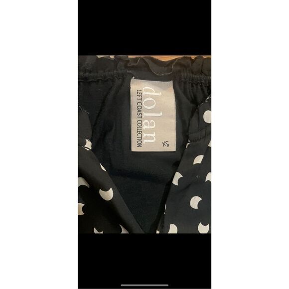 ANTHROPOLOGIE Dolan Left Coast Alcine Printed Ruffle Moon Print French Q… - Picture 4 of 13